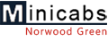 Cheap Norwood Green Mini Cabs Logo